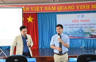 Hội thảo “Tiêu chuẩn chất lượng thiết bị y tế trong mua sắm, đấu thầu”